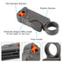 DIANN Coax Cable Crimper Coaxial Compression Tool Kit with Wire Stripper and 10pcs F RG6 RG59 Connectors