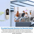 NexoSora 1080p 2-Way 2.4Ghz Wireless Doorbell Camera with Receiver, AI Human Detection, Audio, Night Vision, Cloud