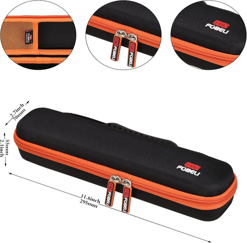 Hard Carrying Case for Klein Tools ET310 AC Circuit Breaker Finder & 80041 Outlet Repair Tool Kit