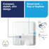 H2, 553120 Tork Xpress Mini Multifold Hand Towel Dispenser White One-at-a-Time Dispensing, Elevation Range