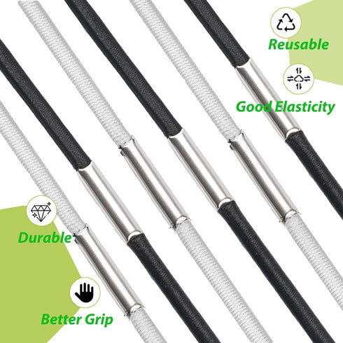 HYLIYAKI 8-30 6 Trash Can Bands, Garbage Can Bands Fit Gallon Trash Cans, Durable Rubber Bands with Strong Elasticity