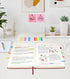 Lined Journal Notebook, 365 Pages, B5 Large Hardcover Leather Journal for Writing, 100Gsm Paper, Wine (7.6'' x 10'')
