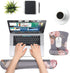 MOSISO Wrist Rest Support for Mouse Pad & Keyboard Set, Ergonomic Non-Slip Cushion, Pain Relief, Gray