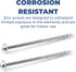 Kreg SML-C250-50 Zinc Pocket-Hole Screws, 2 1/2 Inch, 8 Coarse Thread, Maxi-Loc Head (50 Count)