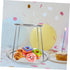 Double-Layer Stainless Steel Seafood Display Tray Reusable Serving Plate for Parties Buffet and Weddings for Oysters
