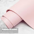 Hsurbtra Desk Pad, 35.5" x 17" PU Leather Mat, XXL Extended Mouse Pad, Waterproof Desk Blotter Protector