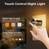 GEPLAD 2 Pack Dimmable 3-Color (3000K-5000K) Dimming100%-10%, IP65 LED Night Light,Touch Control & Temperature Plug