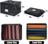 DEEGO Fireproof Document Box, Water-Resistant File Organizer Box with Lock, Portable File Box for Home Office