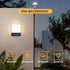 Daxng 24W 3000K Outdoor LED Wall Lights Waterproof Garden Stairway Pathway Lights Villa Balcony Entrance Indoor