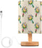 Lotupokon Sunflower Bouquet Floral Beige Table Lamp USB Desk Light Small Desk Lamp