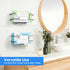 4 Pack 100 200 Count THYGIFTREE Glove Box Holder Wall Mount Dispenser, Metal Rack for Disposable Nitrile, Latex & Vinyl