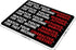Smooffly Gaming Mouse Pad Custom, Watch Your Thoughts Motivational Words Quotes Mouse Pad 9.5 X 7.9 Inch