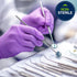 5.9 9.5 55080 1000) HALYARD PURPLE NITRILE Gloves Powder Free Disposable Medical Exam Gloves Dental Chemo Protection