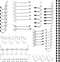 Pegboard Hook 100 Pcs, Heavy Duty Hooks for 1/8"&1/4" Pegboards, Tool Utility Hooks