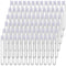 200 Pack Clear Plastic Test Tubes, 12 x 100mm, 12 ml with Caps for Scientific Themed Birthday Party