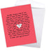 NobleWorks Large Valentine's Day Card, Funny Vday Humor, 8.5 x 11 Inch, Awkward Feelings J6784VDG