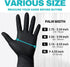 Medical Nitrile Exam Gloves, Powder-Free, Latex-Free, Non-Sterile, Food Safe, 4 mil, 100 Pcs