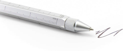 Troika Construction Ballpoint Pen in Silver (PIP20SI)