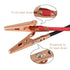 DROK Jumper Wires with Alligator Clips, 6pcs 45mm Large Pure Copper Test Leads, 19.6 inches/50cm