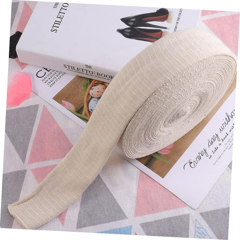 2 Pack Healifty of Tubular High Elastic Plaster Socks Men's Cotton Compression Socks Comfortable Fit for Wound Dressing