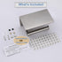 TOPGHIP Toilet Paper Holder with Shelf - Toilet Tissue Holder with Cell Phone Shelf for Bathroom - Toilet Paper Roll