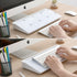 TSJ OFFICE Desktop Whiteboard Dry-Erase Board - Computer Keyboard Stand with Drawer, Desk Organizers for Home, Office,