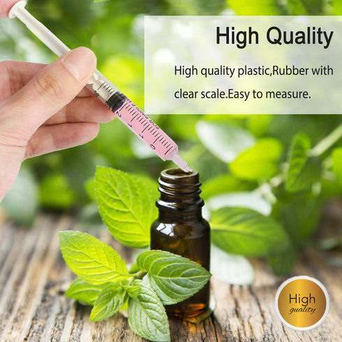3 ml Pack 30 Syringe Without Needle, Syringe for Liquid with Cap, Oral, Scientific Labs, Measurement