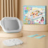 Ywmsfl Multifunctional Rolled Ice Cream Maker Cold Sweet Fried Ice Pan Household Freeze Yogurt Maker for Homemade Fast