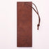 Christian Art Gifts Vegan Faux Leather Scripture Bookmark for Men & Women, Faithful Servant, Navy Blue