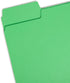 Smead SuperTab File Folder, Green, Oversized 1/3-Cut Tab, Letter Size, 100 per Box (11985)