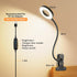 10 Dimmable 3 Woputne Desk Lamp Clip Light, Brightness Light Modes Reading Light, Clamp Bedside Lamp for Painting