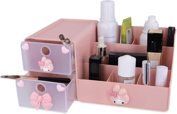 Roffatide Cartoon Desktop Desk Office Supplies Container - Anime Pen Holder for Desk, Cute Pencil Cup Pot, Makeup Brush