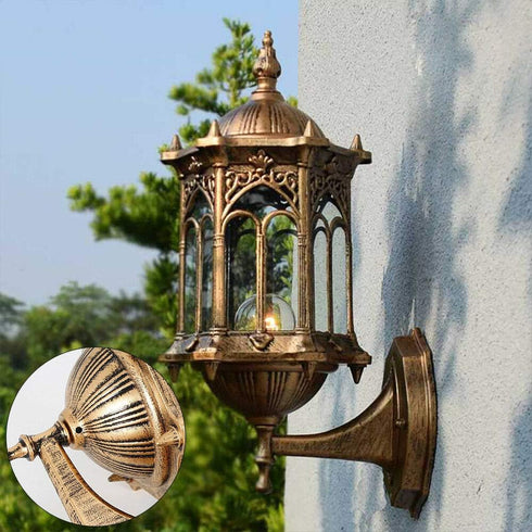 Rustic Wall Light Fixtures, Antique Bronze Finish Vintage Wall Lights Wall Sconce Retro Industrial Wall Lamp Fixture