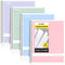 SUNEE Spiral Notebooks, Wide Ruled, 1-Subject, 4 Pack, 8 x 10-1/2 in, 70 Sheets, Pastel Colors for School, Office