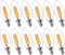 FLSNT B11 E12 LED Candelabra Bulbs 60W Equivalent, Dimmable LED Candle Light