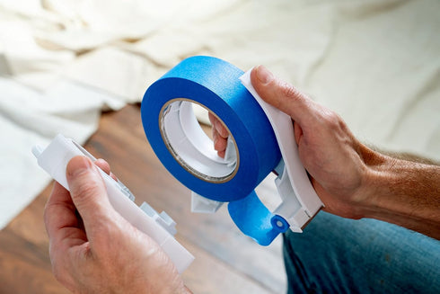 Scotch Blue Painters Tape Applicator - Applies Tape in One Continuous Strip, 1.41 Inches x 20 Yards, 1 Starter Roll