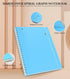 Graph Paper Notebook, Spiral Journal 8.5” x 11”, A4 Large Grid Notebooks for Work School Engineering, 100 GSM Graph