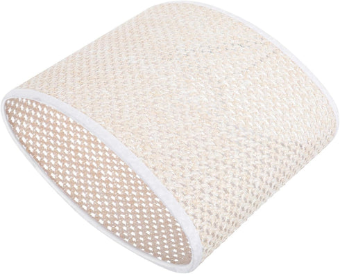E27 E14 Woven Lamp Shade Cover Rattan Oval Lampshade Woven Light Cover for Bedside Lamp Floor Touch for Living Room