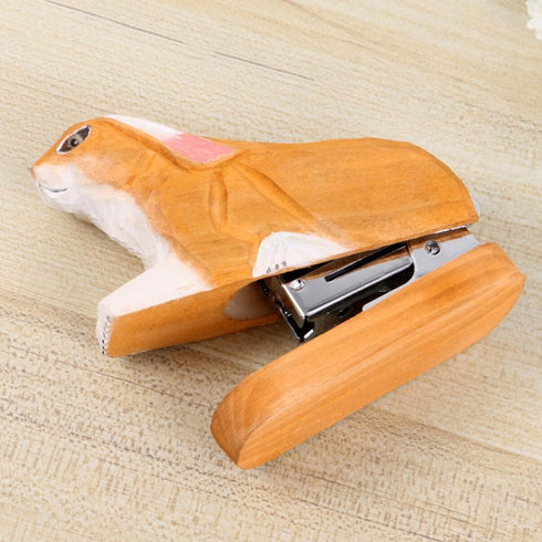 Cute Animal Stapler, Kids Stapler for Office Supplies, Miniature Portable Stapler for Desk and Paper Clips