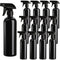 TOPZEA 12 Pack 16oz Black Plastic Spray Bottles, Durable Leak-proof Sprayers with Mist and Stream Option