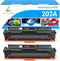 TRUE IMAGE Compatible Toner Cartridge Replacement for HP 202A CF500A 202X CF500X (2-Pack, Black) for Color Pro MFP