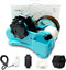 Heat Tape Dispenser Blue Multi-Roll Set, PreCut 1.4'' Pieces for Heat Press Machine with Semi-Automatic Dispenser