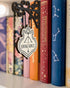 5 Sonloka Book Nook Tavern Signs, PCS Wood Bookshelf Dividers, Medieval Style Book Nook for Bookshelf Decor, Home