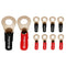 InstallGear 10 Gauge AWG Tinned Pure Copper Lugs Ring Terminals Connectors (10 Pack)