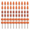60 Pack Grinding Stone Set 1/8" Shank, Sanding Drill Bit for Rotary