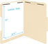 50 1/3 2 50 Pack Manila Fastener File Folders - Cut Reinforced Assorted Tab - Durable Prongs Designed to Organize
