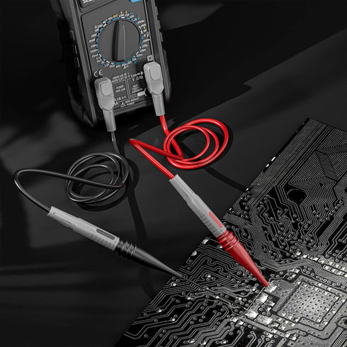 Goupchn Multimeter Test Leads Kit, 8PCS Test Cable Set with Alligator Clips, Test Probes for Electronics Repair