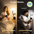 Shroommate Clip On Light and Bed Headboard Lamp, Bedside Table Lamp for Dorm, College Dorm Room Essentials, Night Light