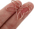 NUOBESTY Decorative File Folders, 20pcs Cute Paper Clips Metal Bee Shape Journaling Paper Clamp Binder Clips for Office