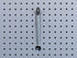 Triton Products 1-1/8" Steel Pegboard Hooks - Heavy Duty Single Rod, 10-Pack, Fits 1/8" and 1/4" Pegboards